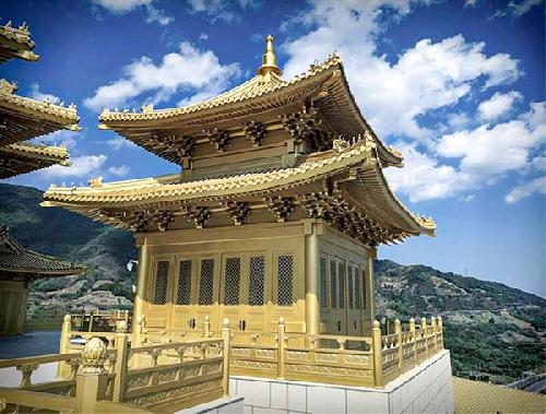 銅門實(shí)景工程案例07